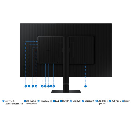 Samsung ViewFinity S6/S60UD/32"/IPS/QHD/100Hz/5ms/Black/3R