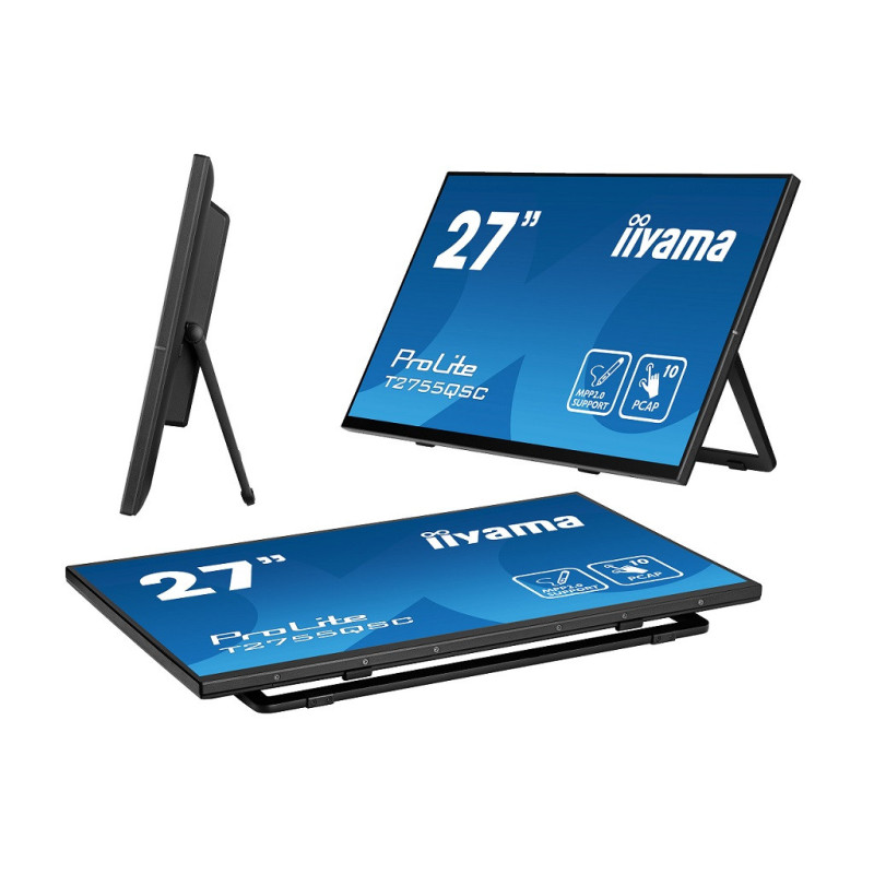27" iiyama T2755QSC-B1: IPS, QHD, HDMI, DP