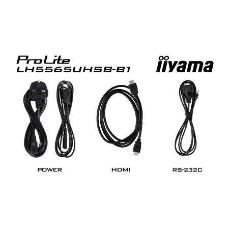 55" iiyama LH5565UHSB-B1: IPS, 4K UHD, Android, 24/7