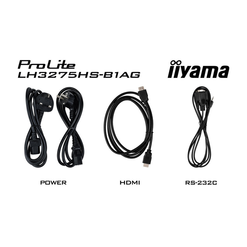 32" iiyama LH3275HS-B1AG: IPS, FHD, Android, 24/7