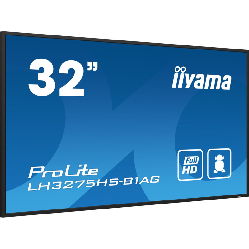 32" iiyama LH3275HS-B1AG: IPS, FHD, Android, 24/7