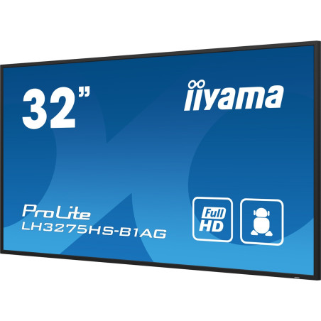 32" iiyama LH3275HS-B1AG: IPS, FHD, Android, 24/7