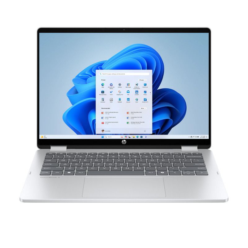 HP Omnibook 5 Flip/14-fp0004nc/7-150U/14"/WUXGA/T/16GB/1TB/Intel int/W11H/Silver/3R