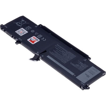Batéria T6 Power pre Dell Precision 5470, 5480, 5490, 4670mAh, 72Wh, 4cell, Li-poly