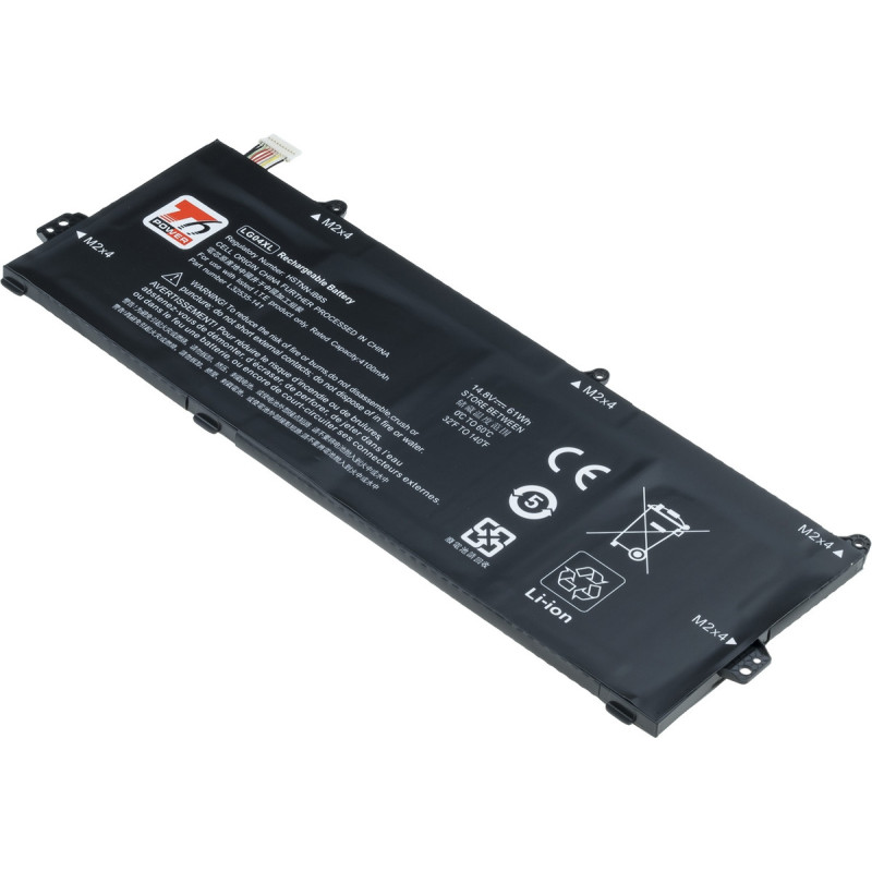 Batéria T6 Power pre HP Pavilion 15-sk1000, 15-sk2000, 15-sk3000 serie, 4100mAh, 61Wh, 4cell, Li-pol