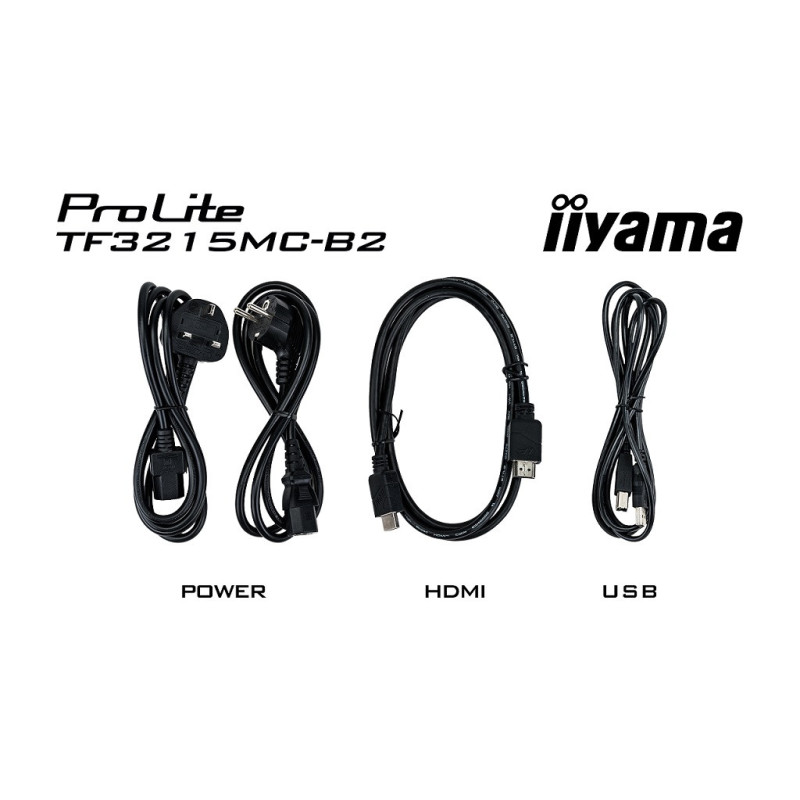32" iiyama TF3215MC-B2: FHD, 30P, VGA, HDMI, 24/7