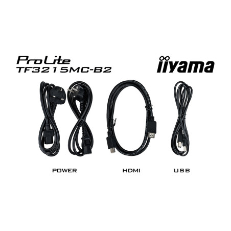 32" iiyama TF3215MC-B2: FHD, 30P, VGA, HDMI, 24/7