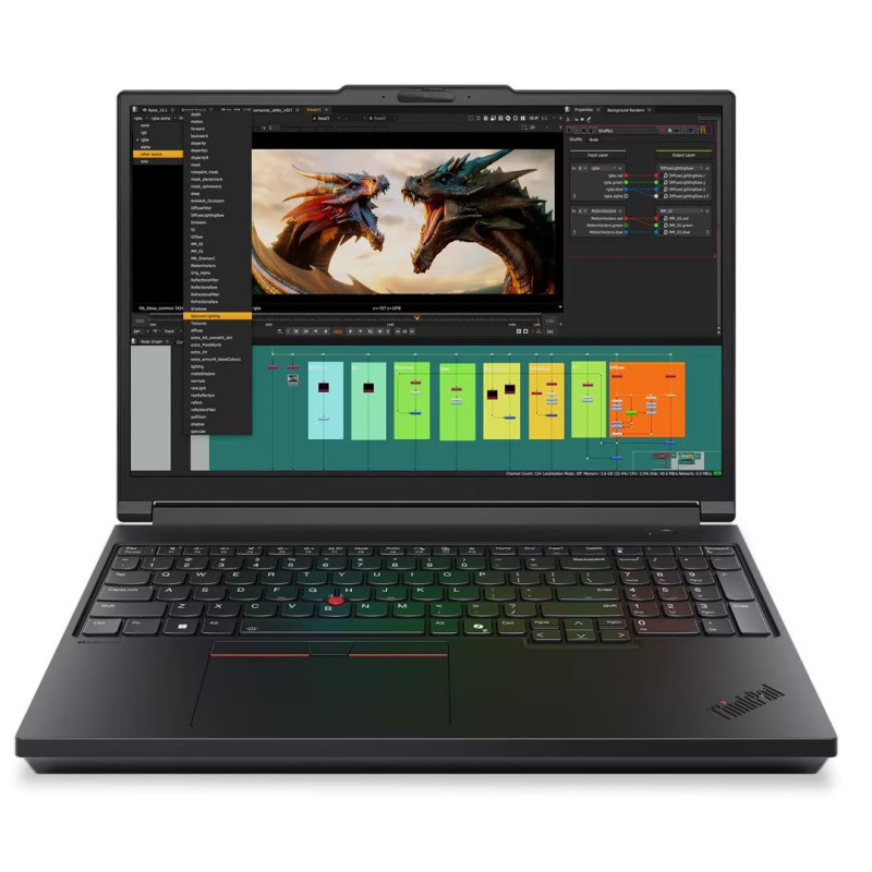 Lenovo ThinkPad P/P16 Gen 3/U7-255HX/16"/WUXGA/32GB/1TB/RTX 1000/W11P/Black/3R