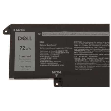 Dell Batéria 4-cell 72W/HR LI-ION pre Precision
