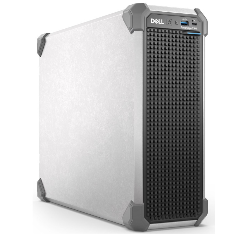 Dell Server PowerEdge T160 6315P/32G/1x2T SATA/3x3.5"+ 2x2.5"/H355/2xGLAN/300W/3NBD