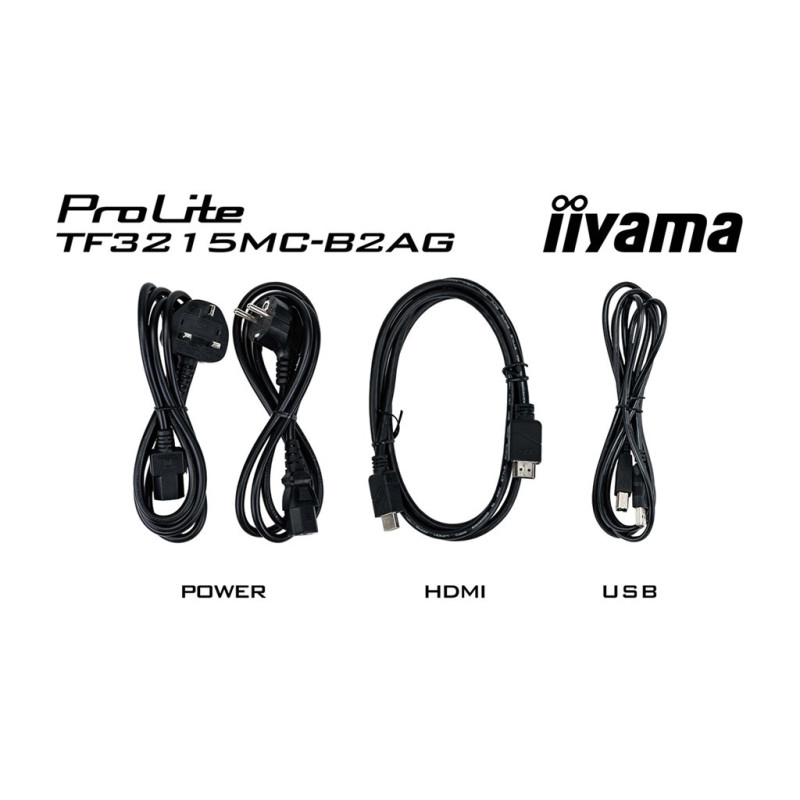32" iiyama TF3215MC-B2: FHD, 30P, VGA, HDMI, 24/7