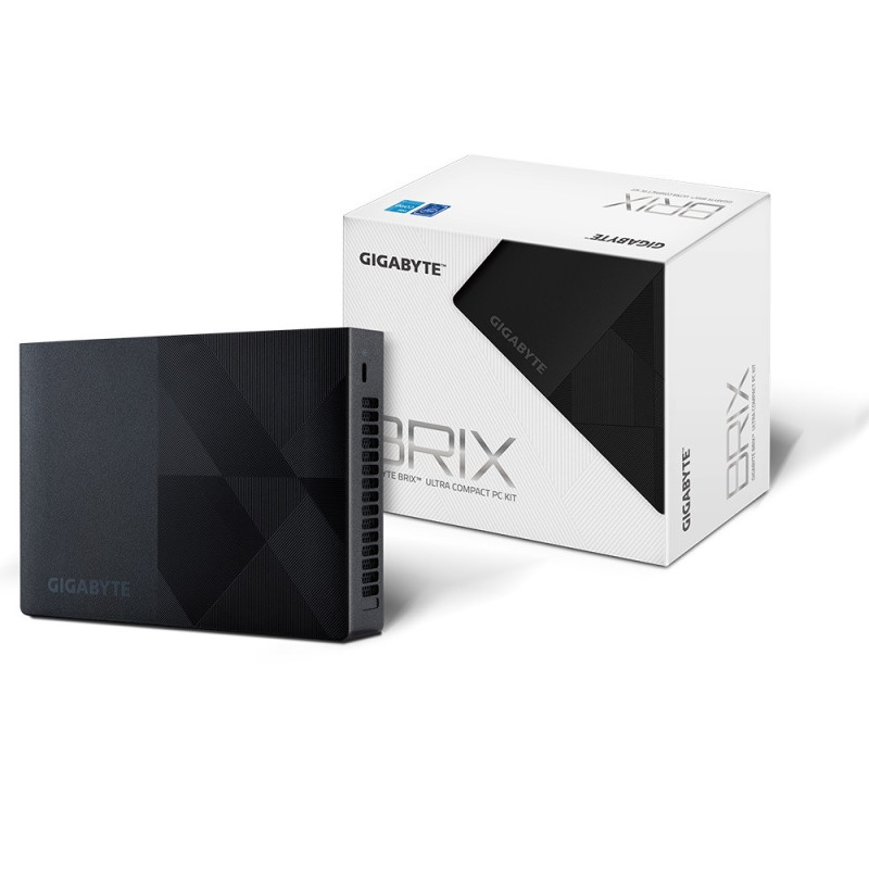 Gigabyte BRIX/GB-BNi3-N305 (rev. 1.0)/Mini/i3-N305/bez RAM/UHD Xe/bez OS/3R