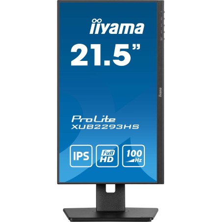 iiyama ProLite/XUB2293HS-B6/21,5"/IPS/FHD/100Hz/1ms/Black/3R