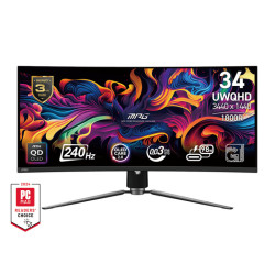 MSI MPG/341CQPX/34,2"/QD-OLED/wQHD/240Hz/0,03ms/Čierna/3R