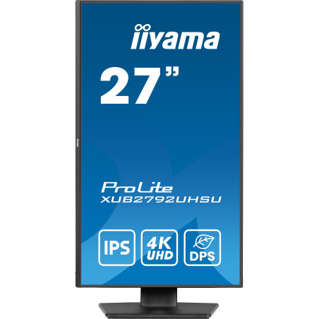 iiyama ProLite/XUB2792UHSU-B6/27"/IPS/4K UHD/60Hz/4ms/Black/3R