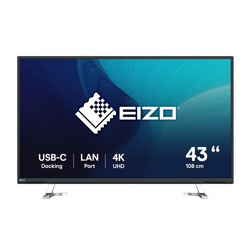 43" LED EIZO EV4340X-BK - 4K, IPS, KVM, USB-C
