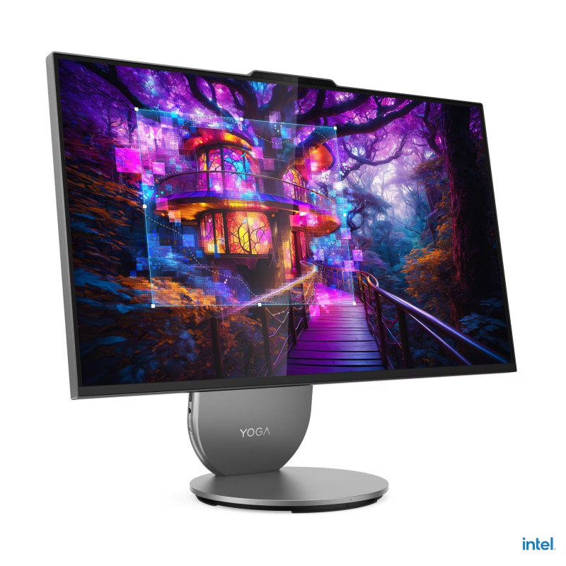 Lenovo Yoga/AIO 27IAH10/27"/QHD/U5-125H/16GB/1TB/Intel int/W11H/Sivá/3ROn-Site