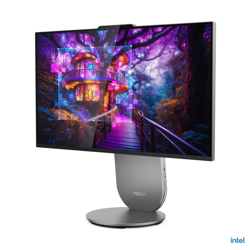 Lenovo Yoga/AIO 27IAH10/27"/QHD/U5-125H/16GB/1TB/Intel int/W11H/Sivá/3ROn-Site
