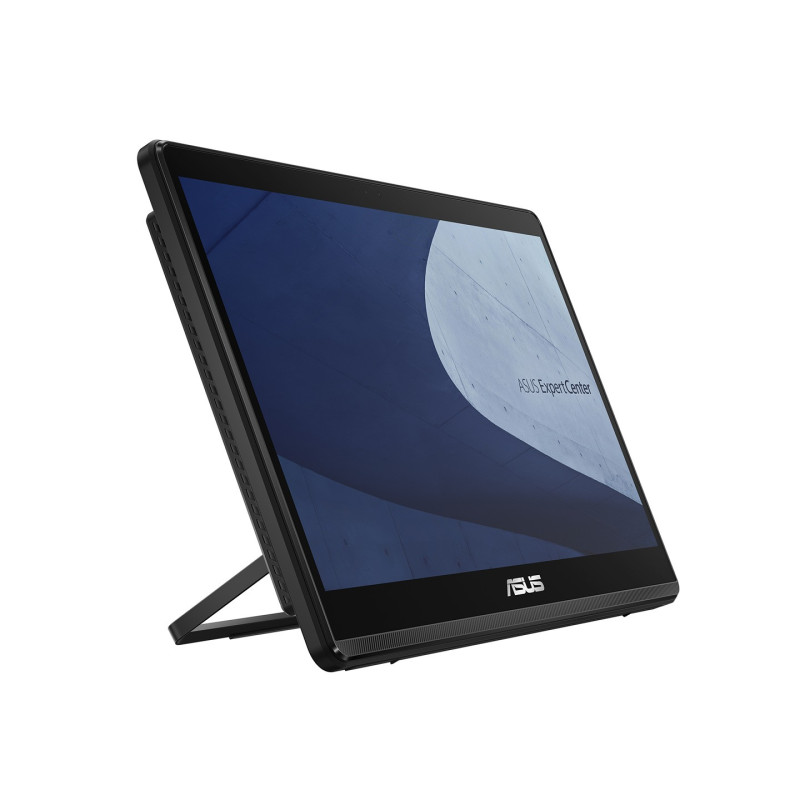 ASUS ExpertCenter/E1 AiO (E1600WKAT-MR4128M)/15,6"/FHD/T/N4500/4GB/128GB/UHD/bez OS/Čierna/2R
