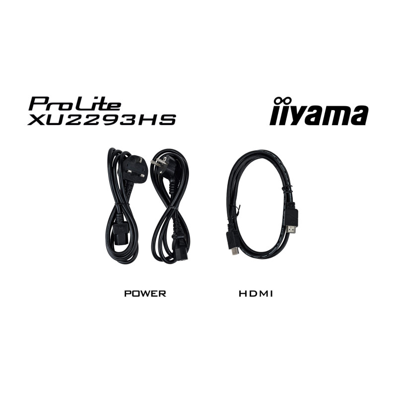 iiyama ProLite/XU2293HS-B6/21,5"/IPS/FHD/100Hz/1ms/Black/3R
