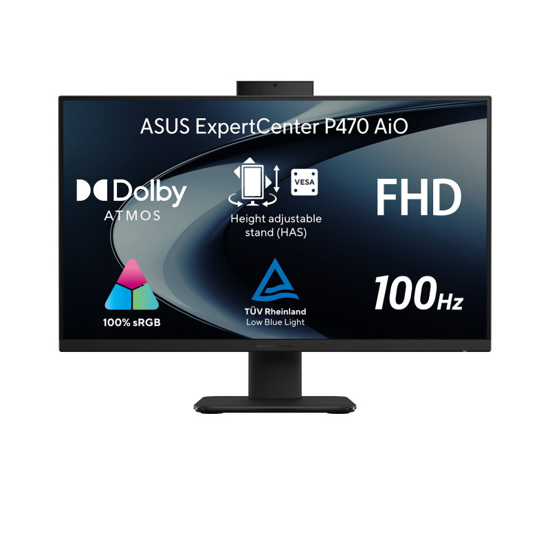 ASUS ExpertCenter/P400 (P470VAK-BPC7321TX)/27"/FHD/7-240H/32GB/1TB/Intel int/W11P/Čierna/3ROn-Site