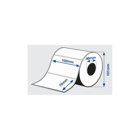 Premium Matte Label -Die Cut102mm x76mm,440 labels