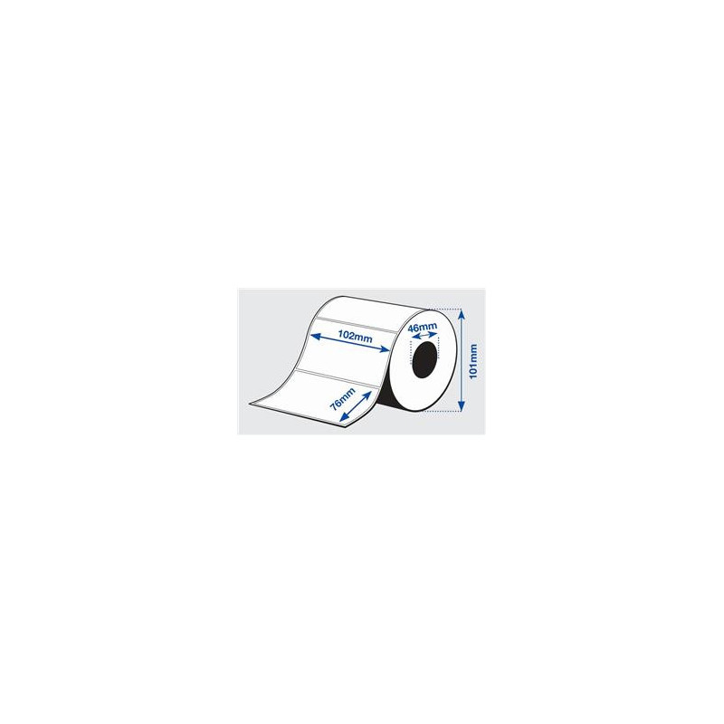 Premium Matte Label -Die Cut102mm x76mm,440 labels