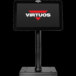 10,1" LCD farebný zákaznícky monitor Virtuos SD1010R, USB, čierny