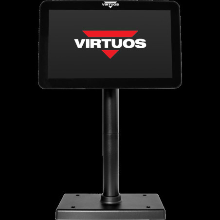 10,1" LCD farebný zákaznícky monitor Virtuos SD1010R, USB, čierny