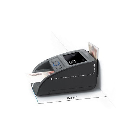 Detektor falzifikátov bankoviek SAFESCAN 155-S, čierny