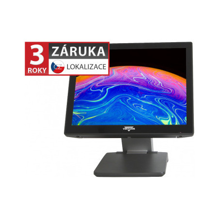 AerXPOS PP-9735, 15" 4:3 LCD LED, sivá, Win 11 IoT