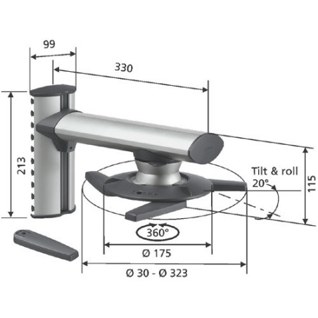 Držiak na projektor EPW 6565