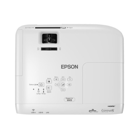 EPSON EB-W49, 3800 Ansi, WXGA, 16:10