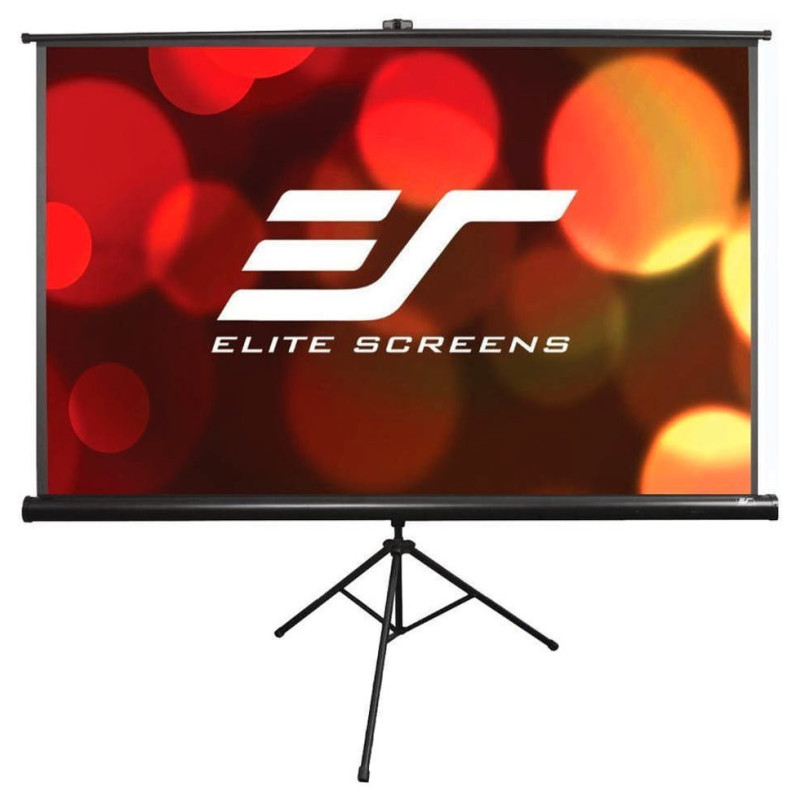 ELITE plátno mobilná trojnožka 100" 16:9 124,5x221
