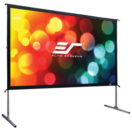 ELITE plátno mobilný outdoor statív 180" 16:9