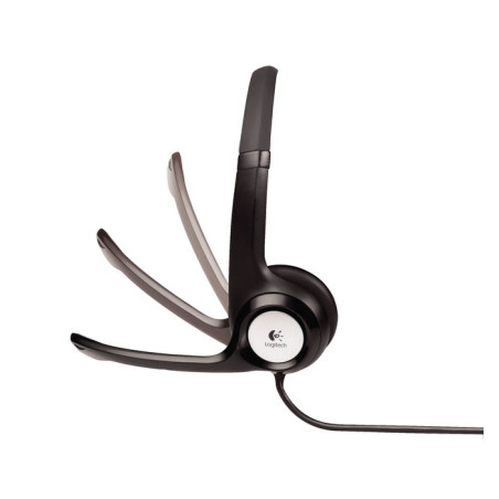 Logitech H390/Stereo/USB/Drôt/Čierna