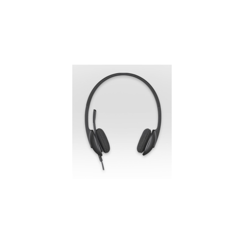 Logitech H340/Stereo/USB/Drôt/Čierna