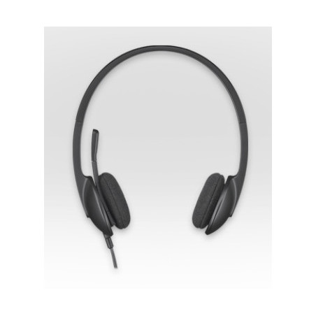 Logitech H340/Stereo/USB/Drôt/Čierna