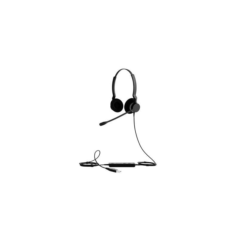 Jabra BIZ 2300/Stereo/USB/Drôt/MS/Čierna