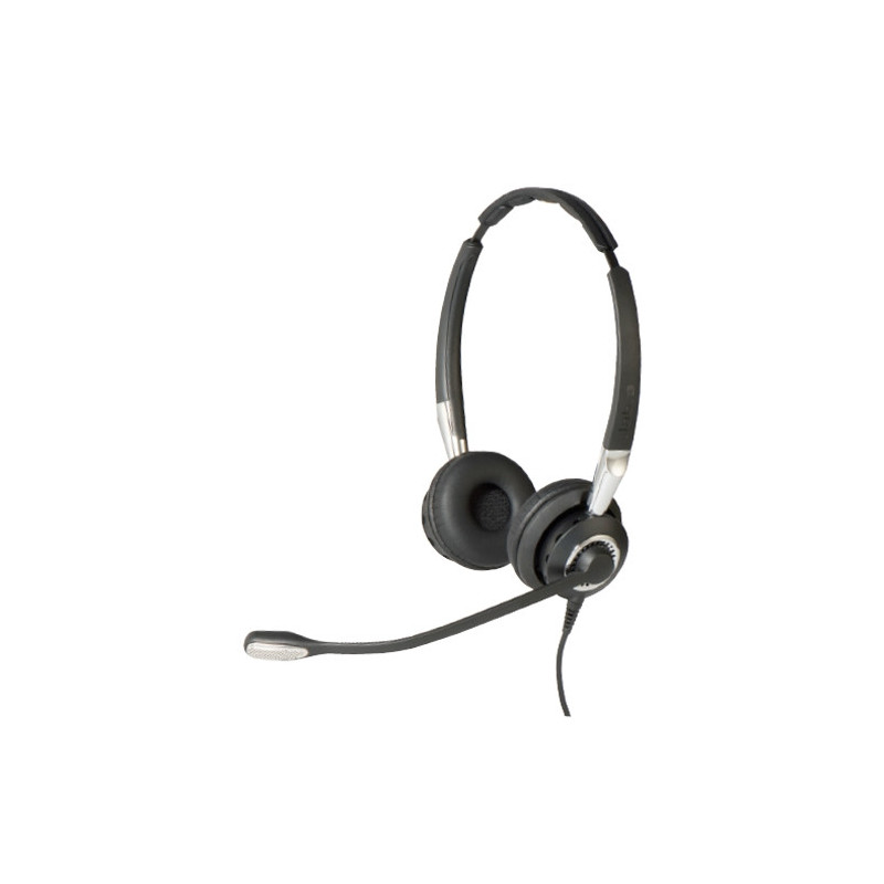 Jabra BIZ 2400 II/Stereo/QD/Drôt/Čierna