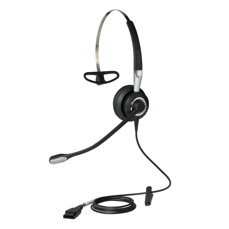 Jabra BIZ 2400 II/Mono/QD/Drôt/Čierna-strieborná