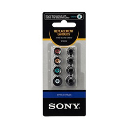 SONY náhradný silik. koncovky do slúchadiel, čierne