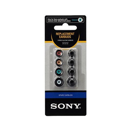 SONY náhradný silik. koncovky do slúchadiel, čierne