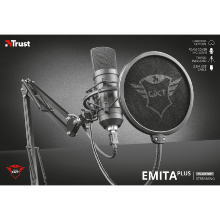 mikrofón TRUST GXT 252+ Emita Plus Streaming