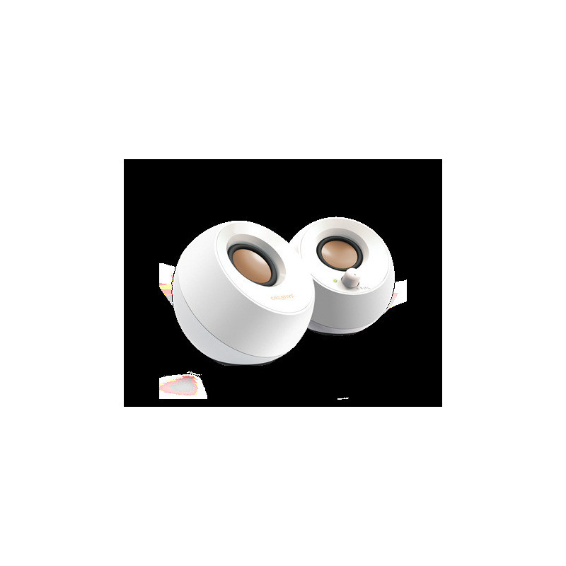 CREATIVE Pebble/Stereo/4W/Biela