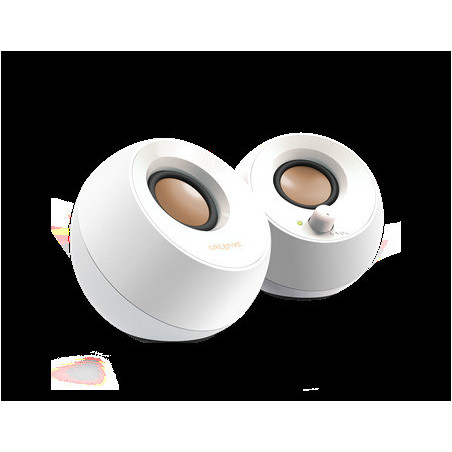 CREATIVE Pebble/Stereo/4W/Biela