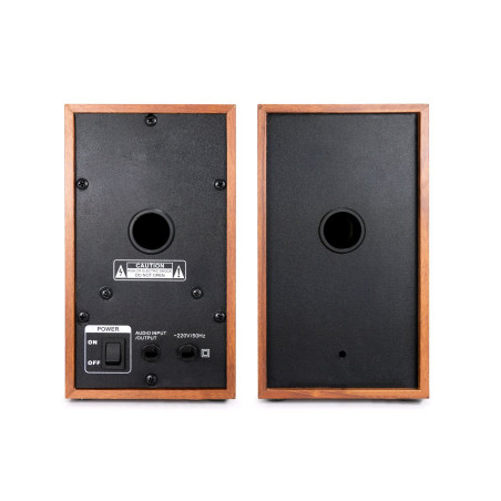 C-TECH SPK-310WD/Stereo/20W/Hnedá