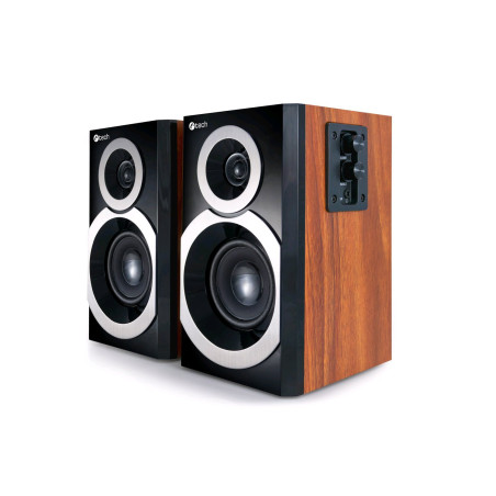 C-TECH SPK-310WD/Stereo/20W/Hnedá