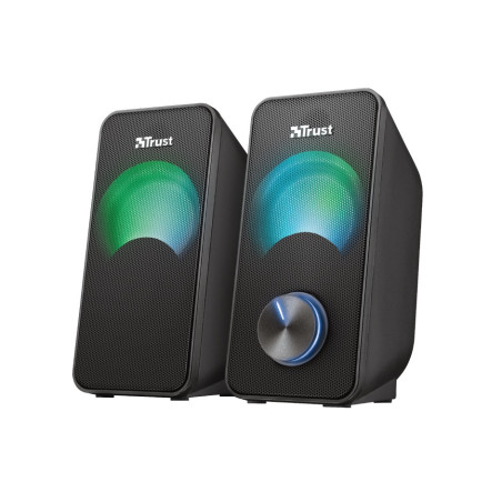 TRUST Arys Compact RGB/Stereo/12W/Čierna