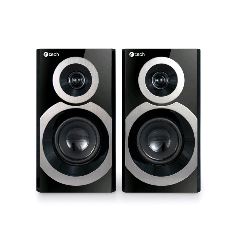 C-TECH SPK-310B/Stereo/20W/Čierna